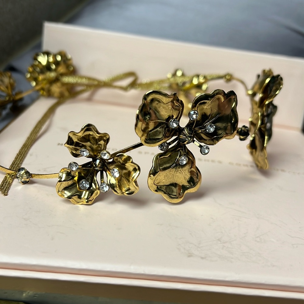 Twigs and honey gold wreath